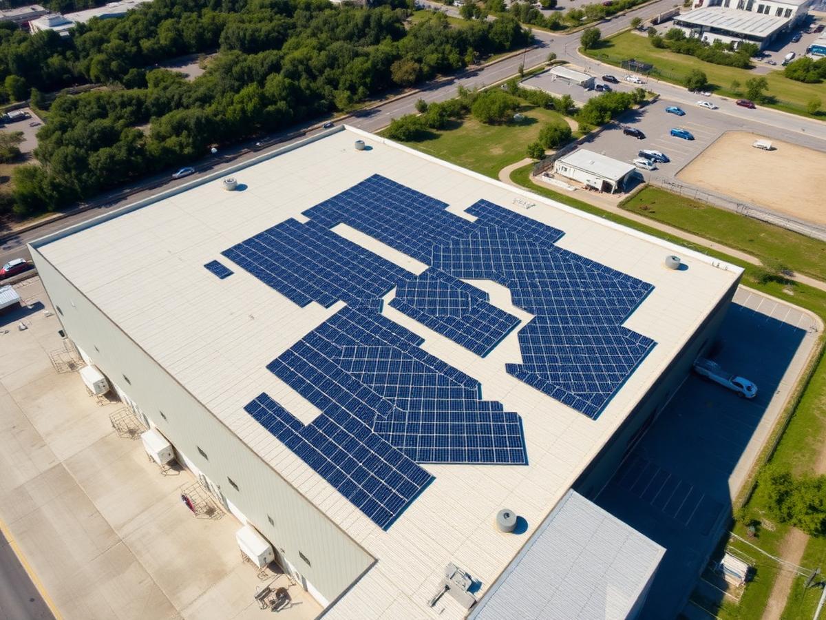 Geração industrial 120 kWp